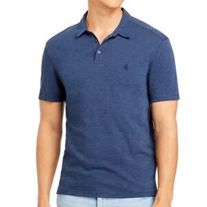 John Varvatos Victor Slub Peace Polo